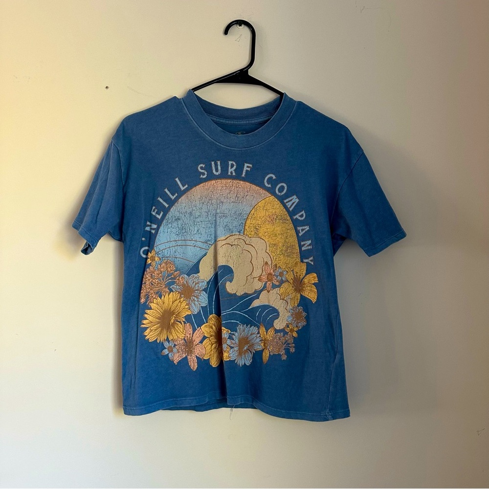 100% cotton O’Neill Surf Company Blue and Yellow Shirt